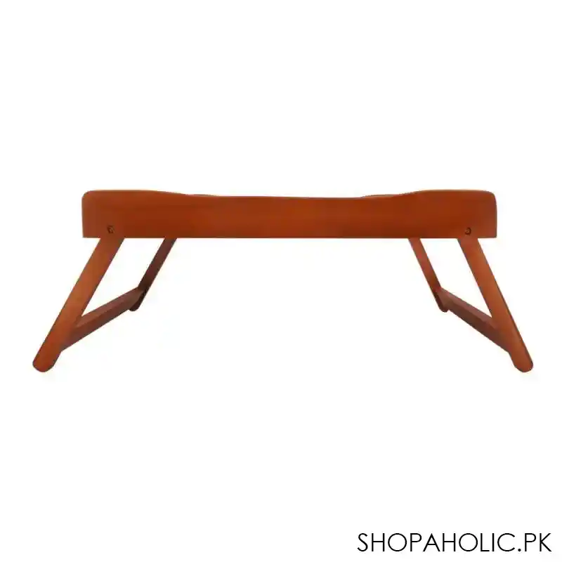 amwares mango wood wooden bed tray, 18.5x13 inches, 010005 image2