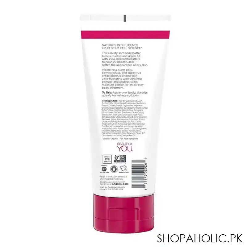 andalou 1000 roses body butter 236ml image2