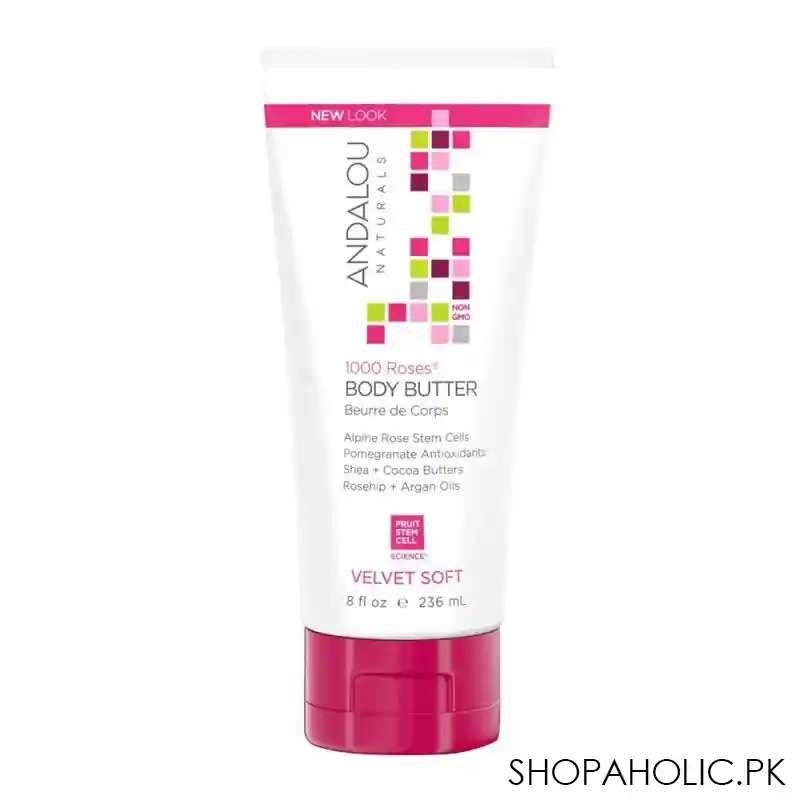 andalou 1000 roses body butter 236ml main image