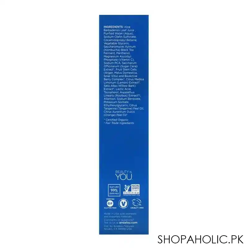 andalou aloe + willow bark pore minimizer 178ml image3