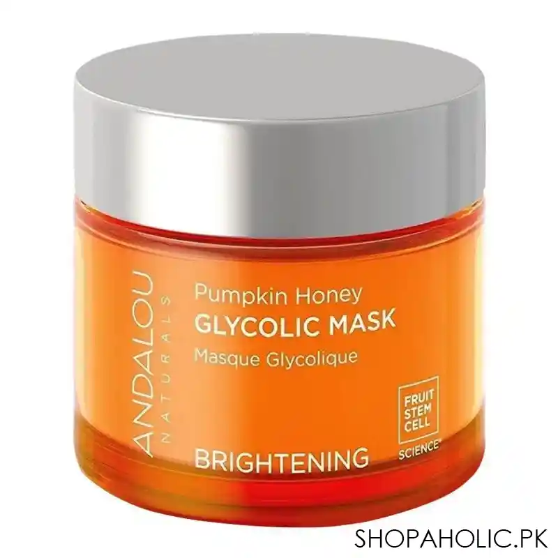 andalou pumpkin honey glycolic mask 50gm main image