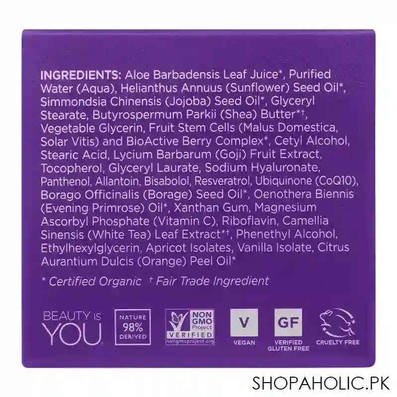 andalou super goji peptide perfecting cream, 50ml image3