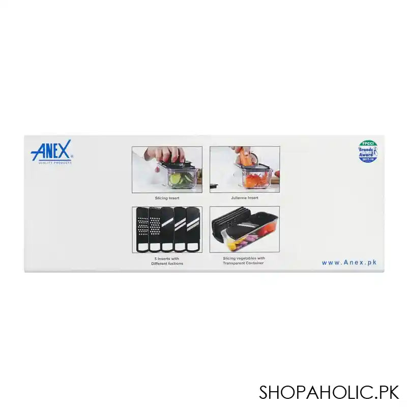 Anex Deluxe Multi Wonder Vegetable Cutter, AG-08 - Image 3
