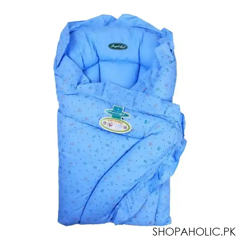 angel's kiss baby carry bag, magic blue main image