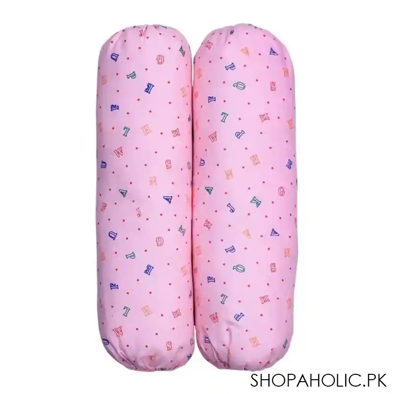 angel's kiss side baby pillow pair, pink main image
