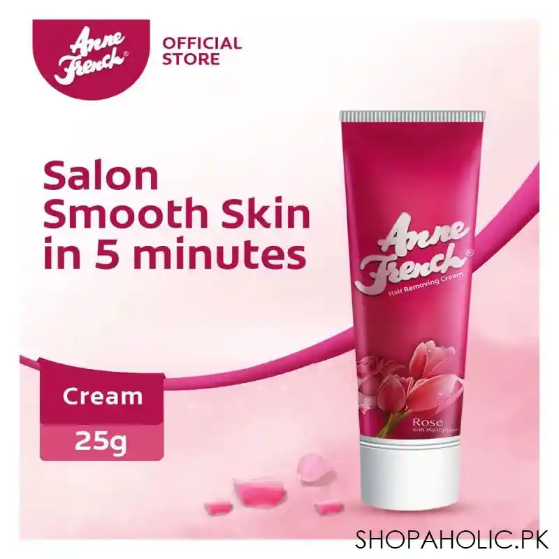 anne french rose fragrance hair removing cream tube 25gm main image