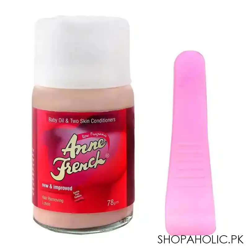 anne french rose fragrance hair removing lotion 78gm main image