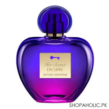 antonio banderas her secret desire eau de toilette, for women, 80ml main image