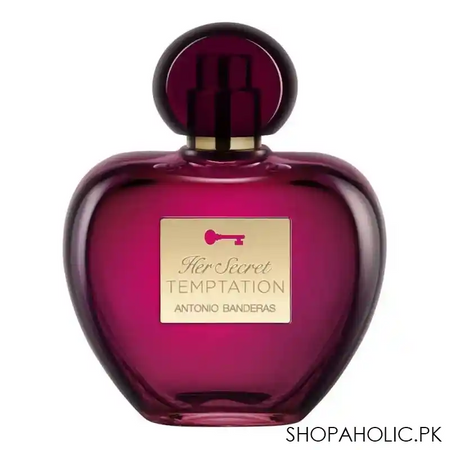 antonio banderas her secret temptation eau de toilette, for women, 80ml main image