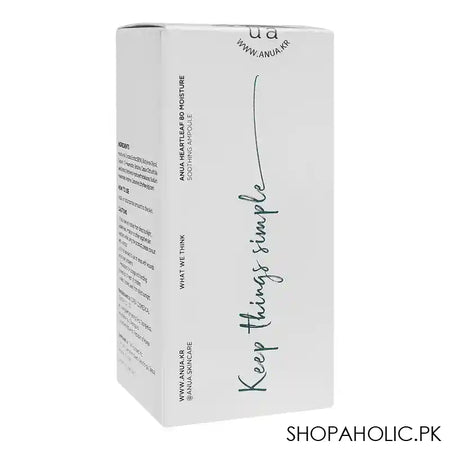 Anua Heartleaf 80% Moisture Soothing Ampoule, 30ml - Image 3
