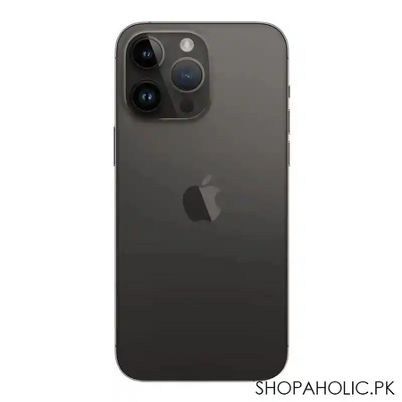 apple iphone 14 pro max, 256gb, space black image3