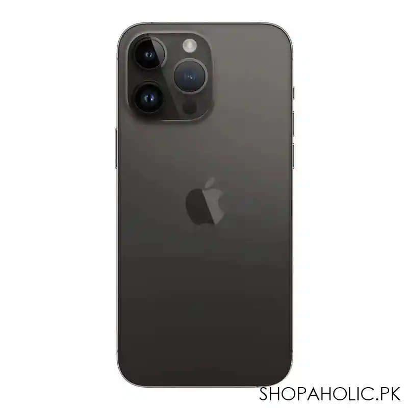 apple iphone 14 pro max, 256gb, space black image3