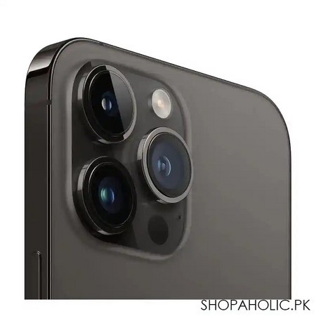 apple iphone 14 pro max, 256gb, space black image5