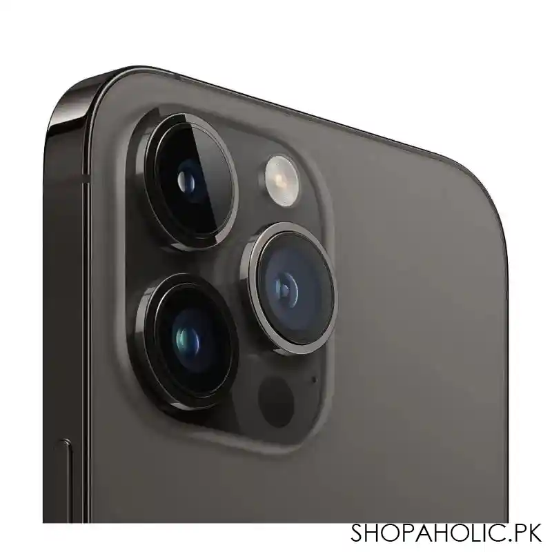 apple iphone 14 pro max, 256gb, space black image5