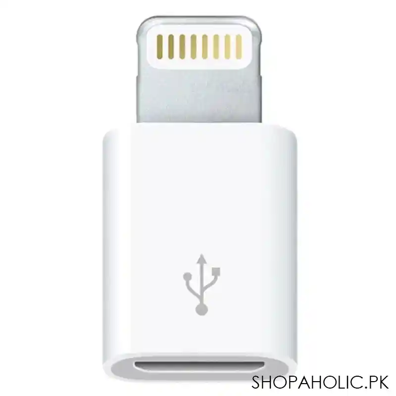 apple lightning to micro usb adapter, md820zm image2