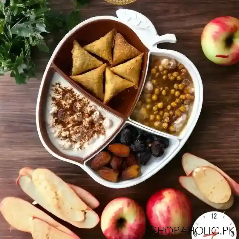 apple shaped iftar tray image5