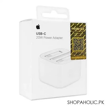 apple usb c 20w power adapter, 3 pin image3