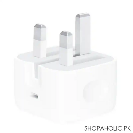 apple usb c 20w power adapter, 3 pin main image