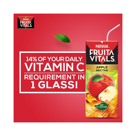 Nestle Fruita Vitals Apple Fruit Nectar 200ml - Image 2