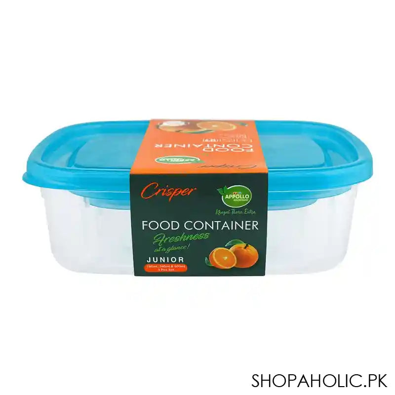 Appollo Crisper Junior Set, 3 Piece Set, Turquish - Image 2