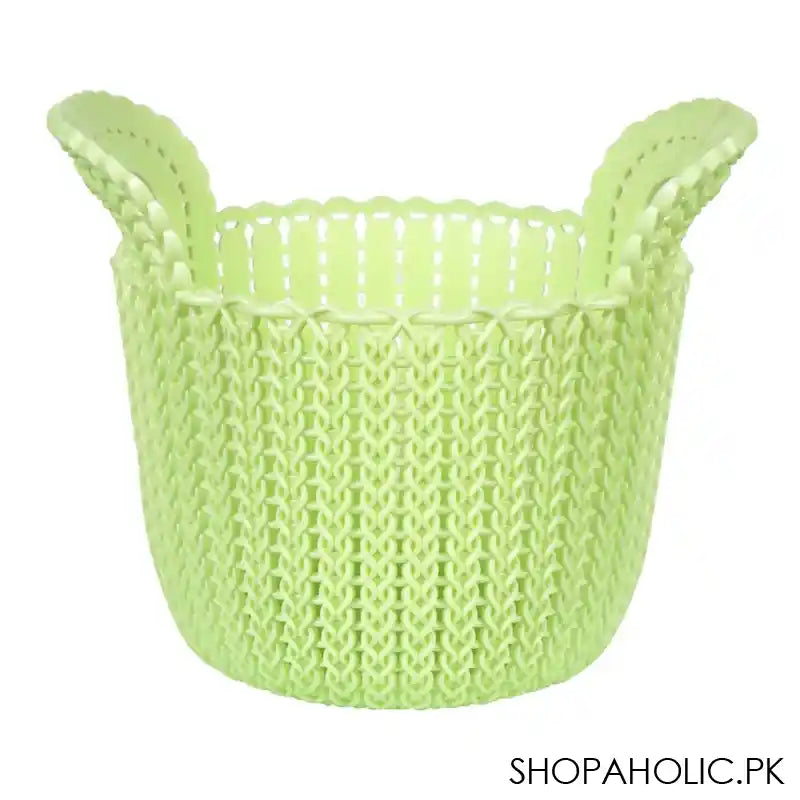Appollo Grace Basket 3, 9x7x5.5 Inches, Green - Image 2