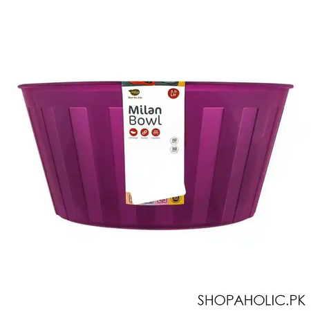 appollo milan bowl, purple, 3 liters main image
