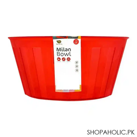 appollo milan bowl, red, 1.5 liters main image