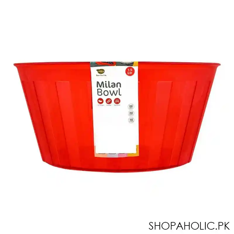 appollo milan bowl, red, 1.5 liters main image