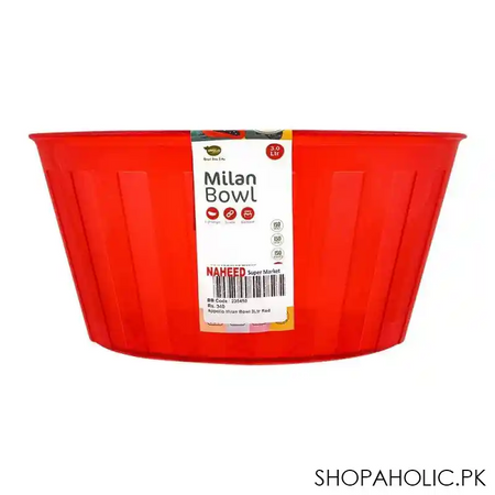 appollo milan bowl, red, 3 liters main image