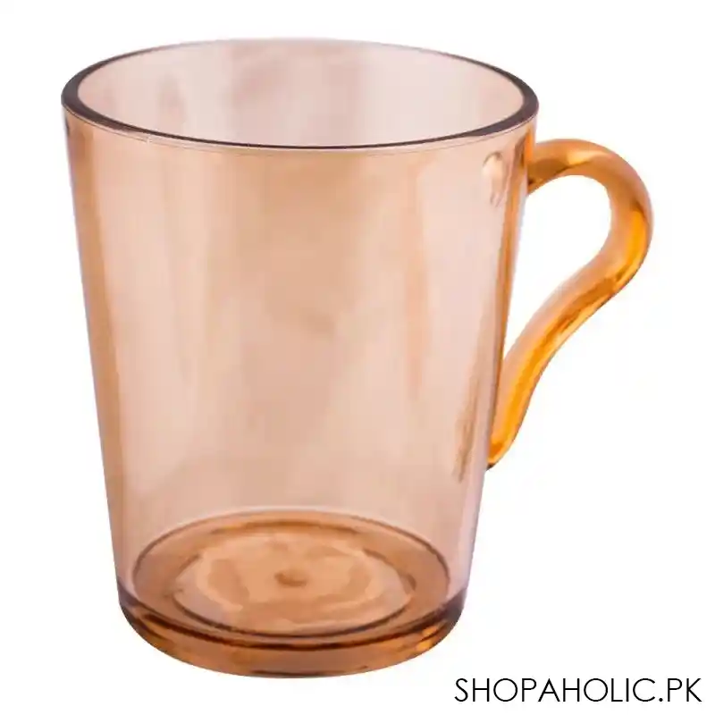 appollo party acrylic mug, brown image2