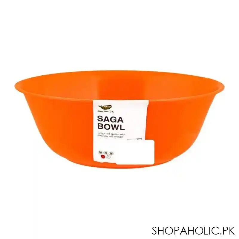 appollo saga bowl, orange, 2 liters image2