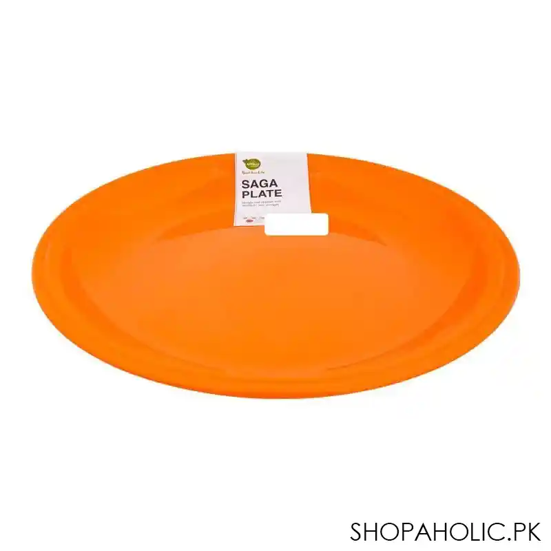 appollo saga plate, orange main image