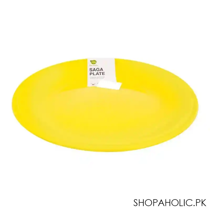 appollo saga plate, yellow main image