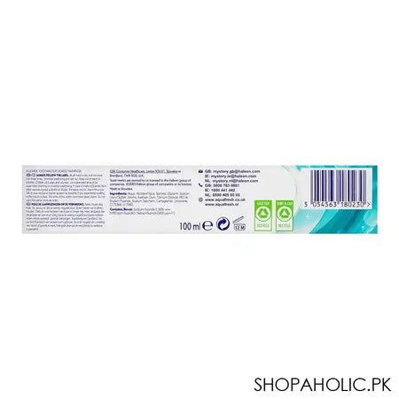 Aqua Fresh Active Fresh With Menthol Tooth Paste Value Pack, 100ml - Image 3