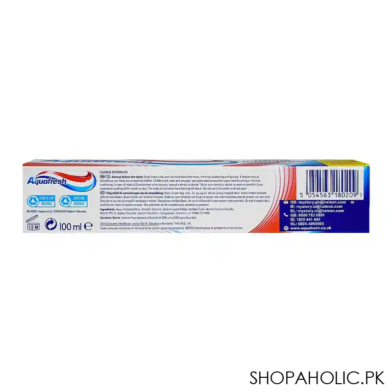 Aqua Fresh Triple Protection Tooth Paste Value Pack, 100ml - Image 2