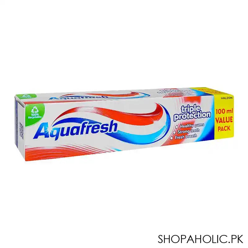Aqua Fresh Triple Protection Tooth Paste Value Pack, 100ml - Main Image