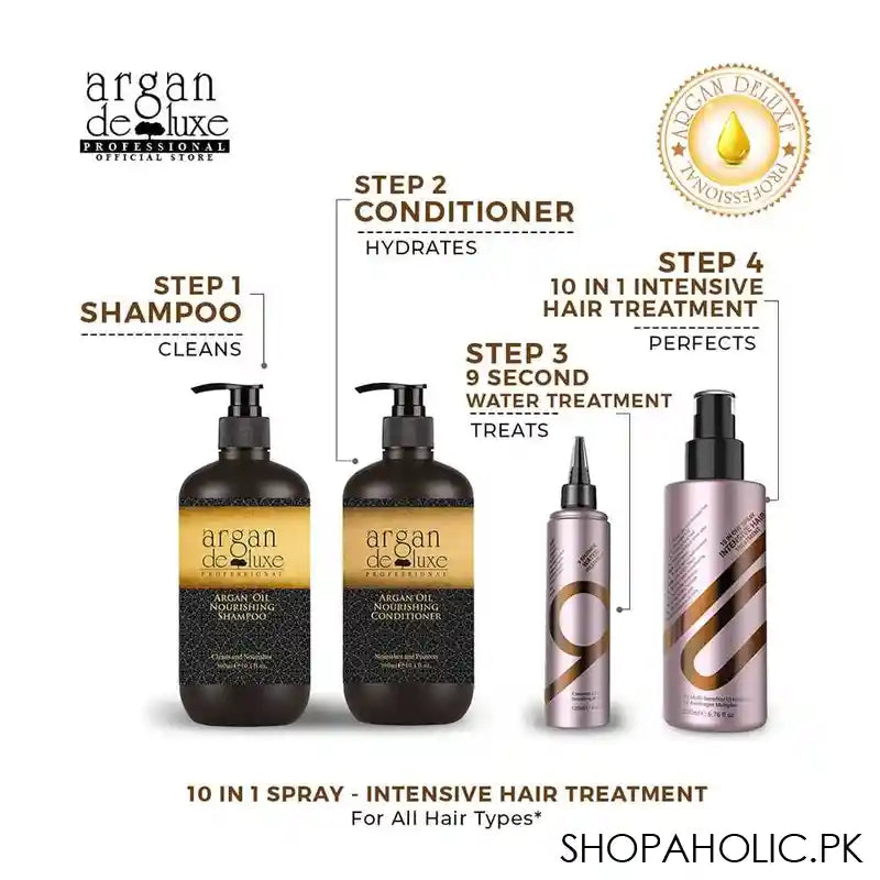 Argan De Luxe 10 In One Intensive Hair Treatment Spray, 200ml - Image 6