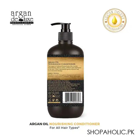 Argan De Luxe Argan Oil Nourishing Conditioner, Nourishes & Protects, 300ml - Image 2