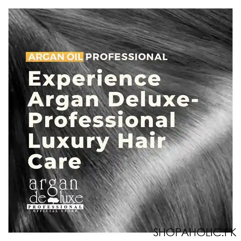 Argan De Luxe Keratin Leave In Cream, Non-Drying & Anti-Frizz, 240ml - Image 3