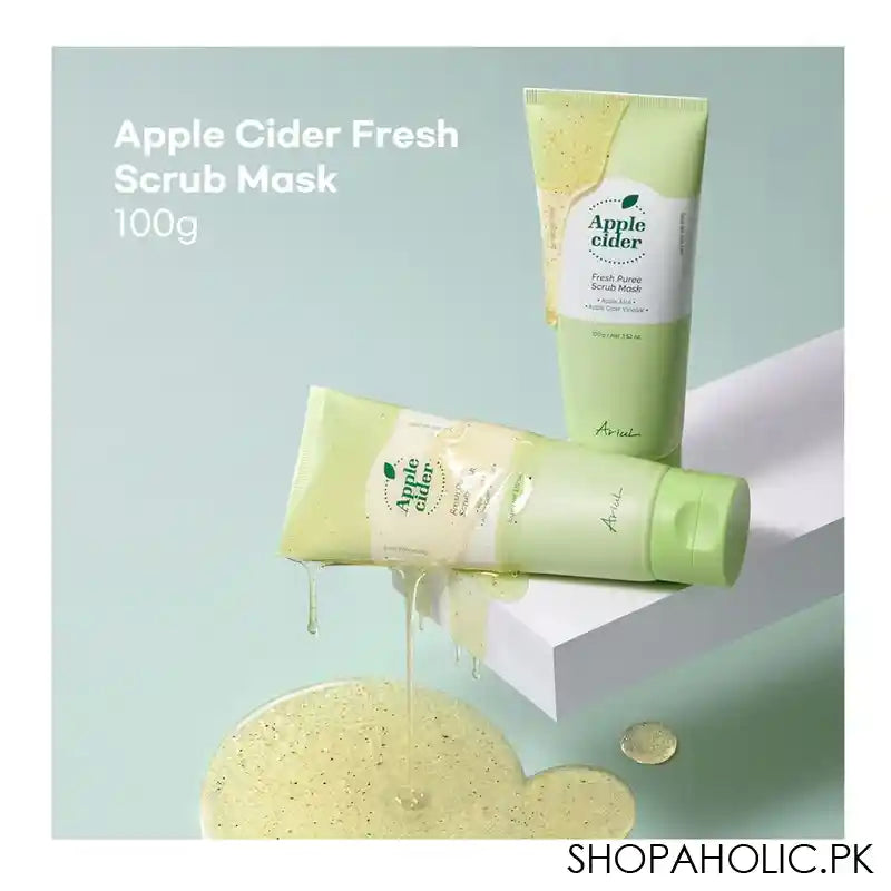 Ariul Apple Cider Fresh Puree Scrub Mask, 100g - Image 2