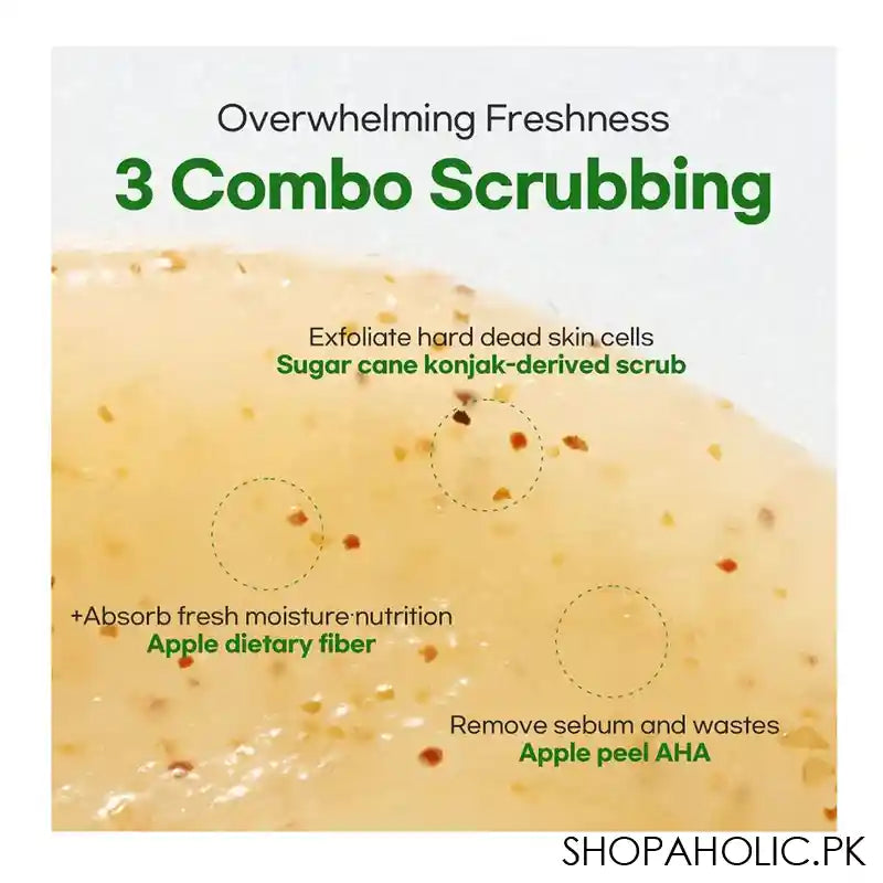 Ariul Apple Cider Fresh Puree Scrub Mask, 100g - Image 7