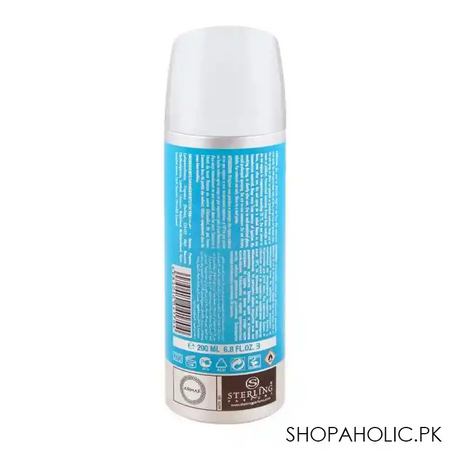 armaf blue homme for men deodorant body spray, 200ml image2