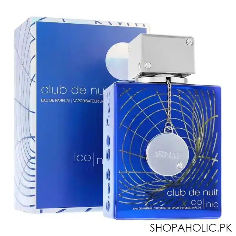 armaf club de nuit iconic eau de parfum, for men, 105ml main image