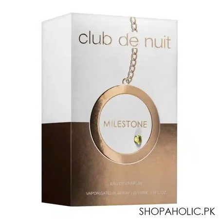 armaf club de nuit milestone eau de parfum, fragrance for men, 105ml image2