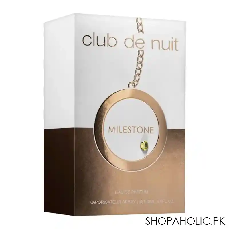 armaf club de nuit milestone eau de parfum, fragrance for men, 105ml image2