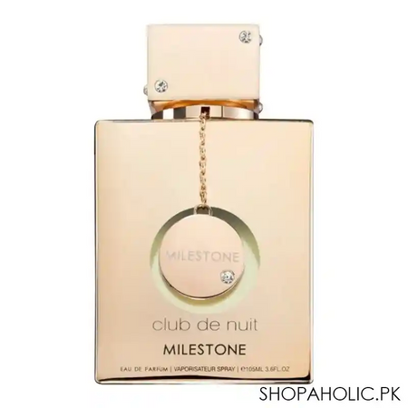 armaf club de nuit milestone eau de parfum, fragrance for men, 105ml main image