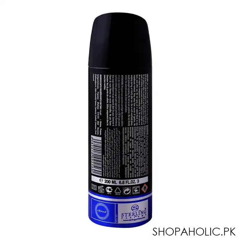 armaf derby club house men deodorant body spray, 200ml image2