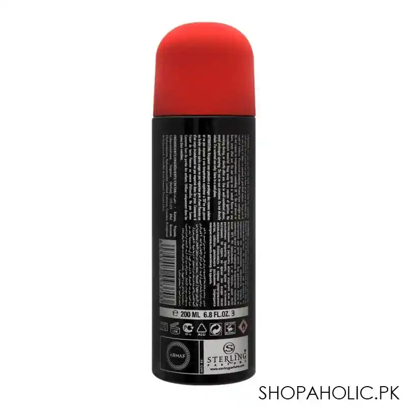 armaf opus homme for men perfume body spray, 200ml image2