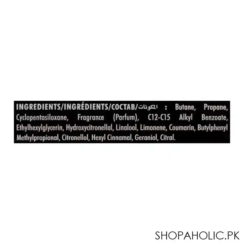 armaf opus homme for men perfume body spray, 200ml image3