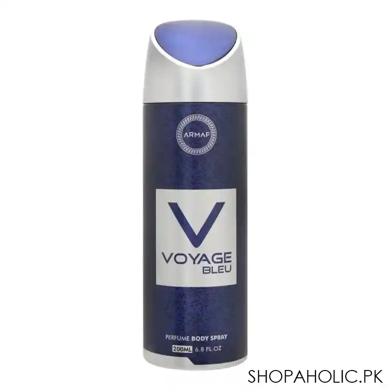 armaf voyage bleu perfume body spray for men, 200ml main image